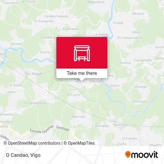 O Candao map