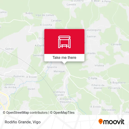 mapa Rodiño Grande