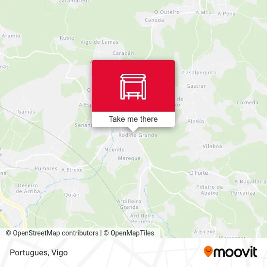 Portugues map