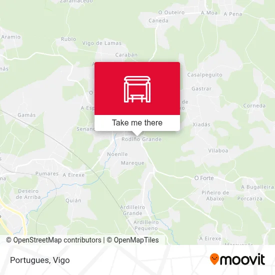Portugues map