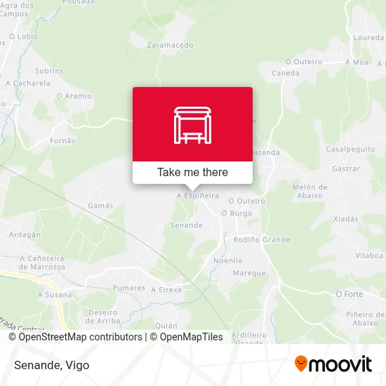 Senande map