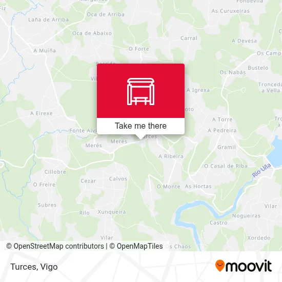 Turces map