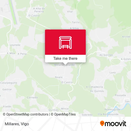Millares map