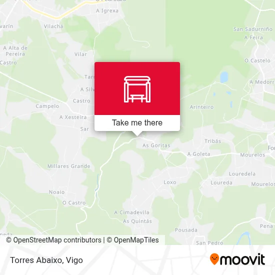 Torres Abaixo map