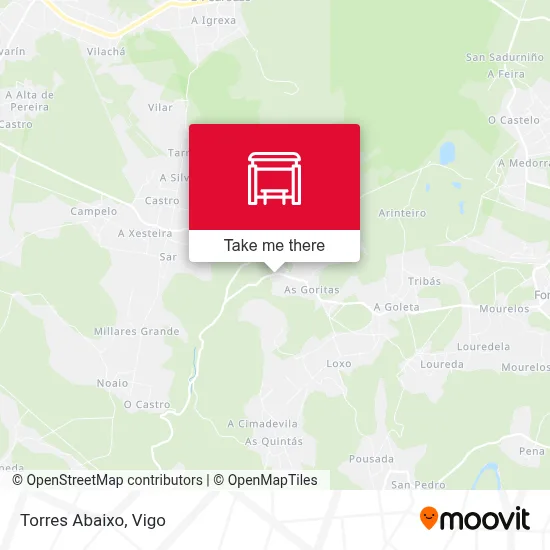 Torres Abaixo map