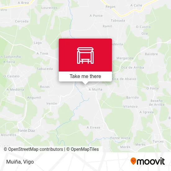 Muiña map