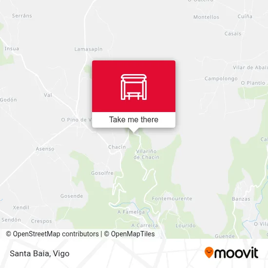 Santa Baia map