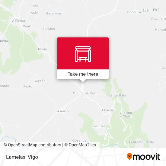 Lamelas map