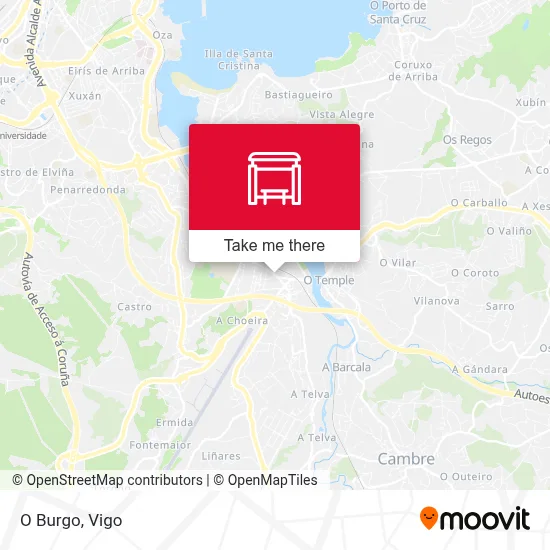 O Burgo map