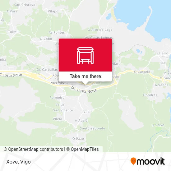 Xove map