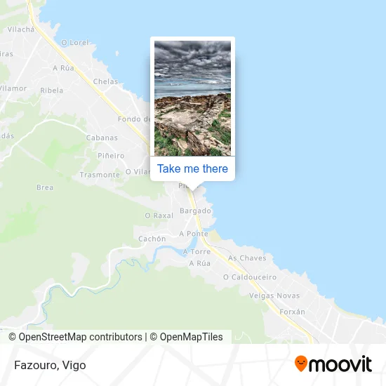 Fazouro map