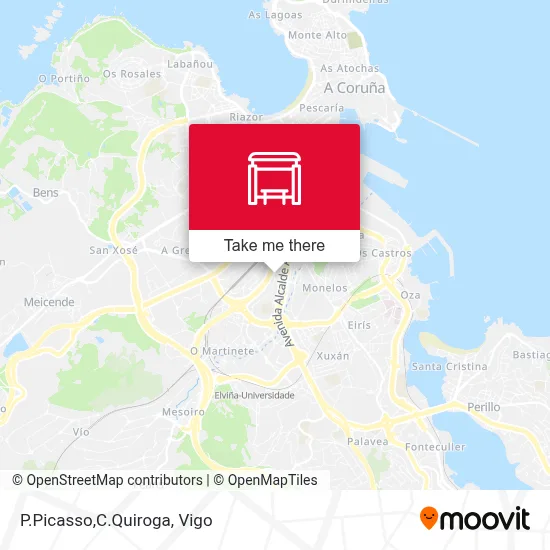 P.Picasso,C.Quiroga map