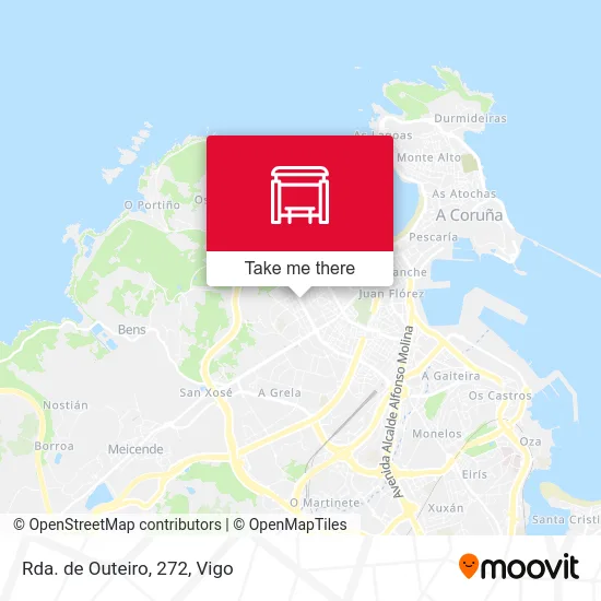 Rda. de Outeiro, 272 map