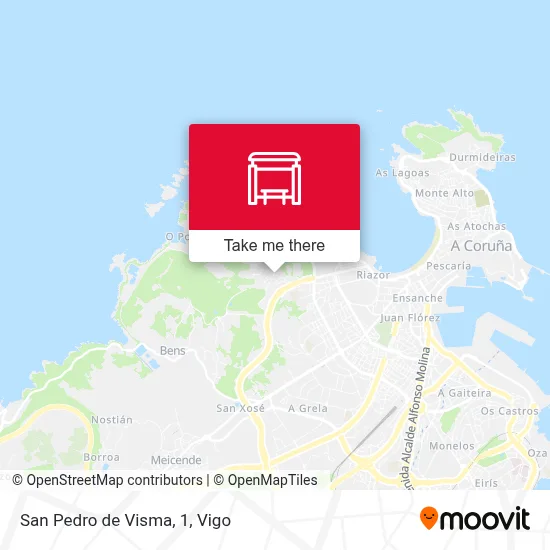 San Pedro de Visma, 1 map