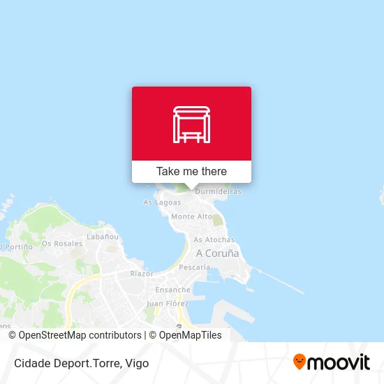 Cidade Deport.Torre map