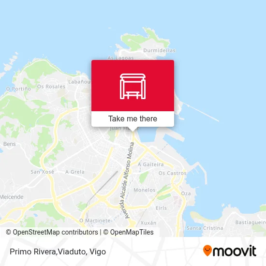 Primo Rivera,Viaduto map