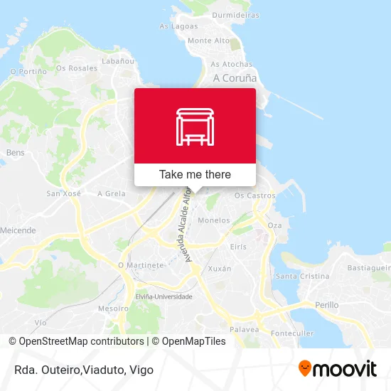 Rda. Outeiro,Viaduto map