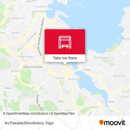 Av.Pasaxe,Oncolóxico map