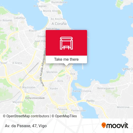 Av. da Pasaxe, 47 map