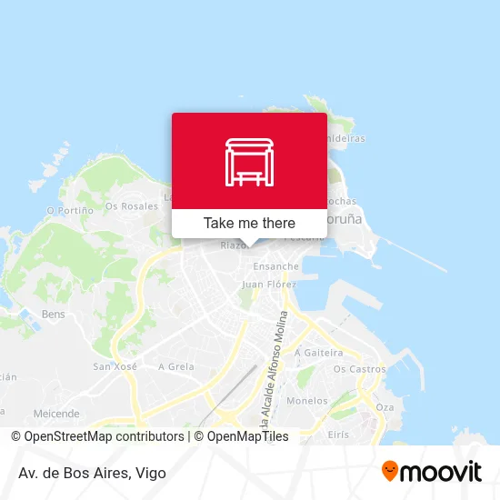Av. de Bos Aires map