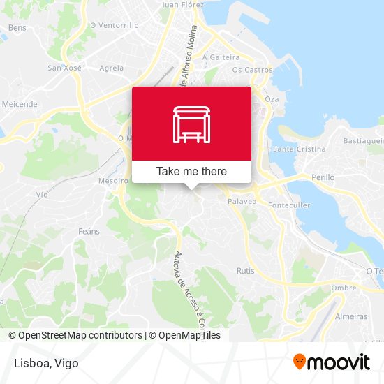 Lisboa map