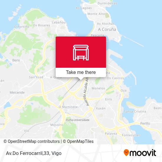 Av.Do Ferrocarril,33 map