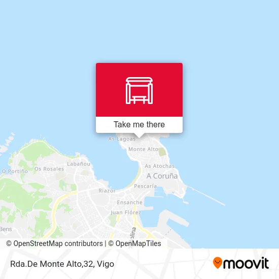 Rda.De Monte Alto,32 map