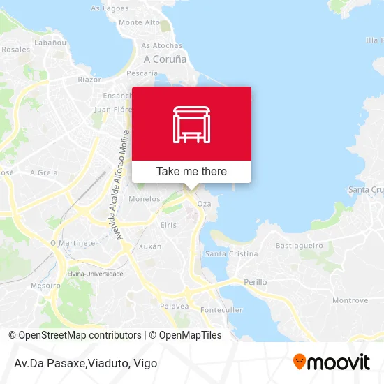 Av.Da Pasaxe,Viaduto map