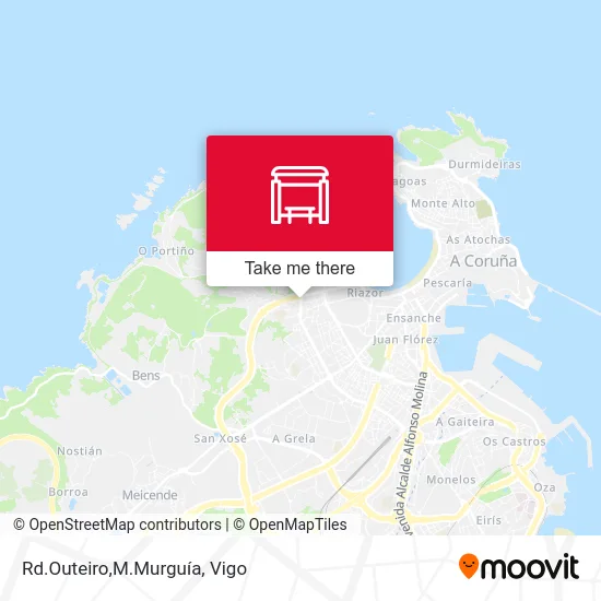 Rd.Outeiro,M.Murguía map