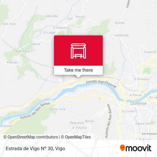 Estrada de Vigo Nº 30 map