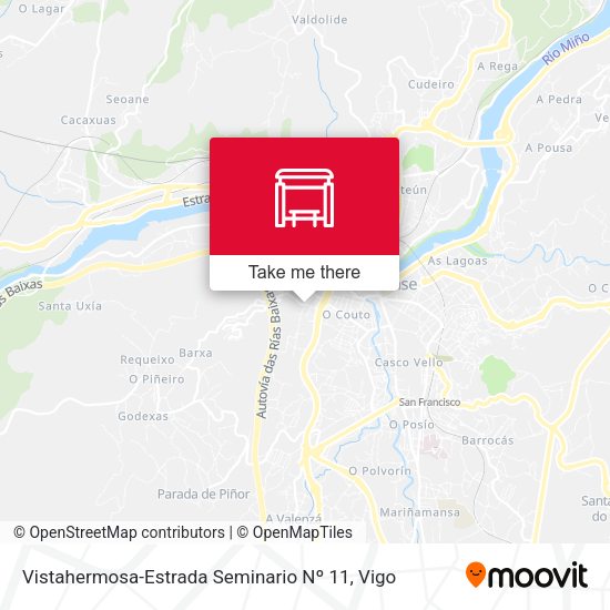 Vistahermosa-Estrada Seminario Nº 11 map
