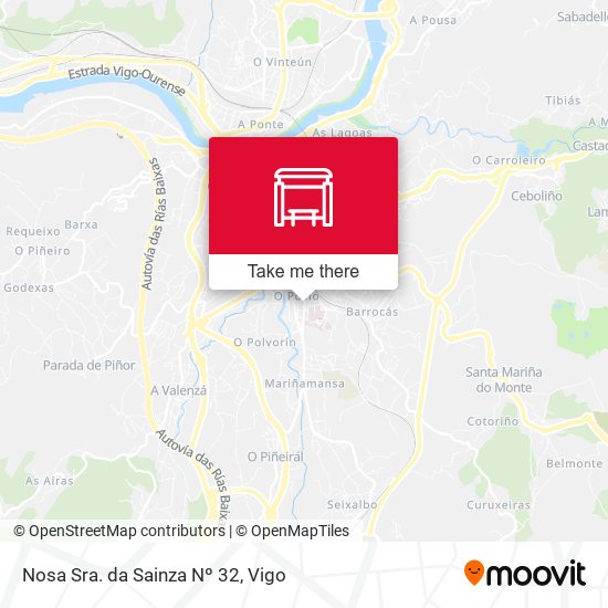 Nosa Sra. da Sainza Nº 32 map