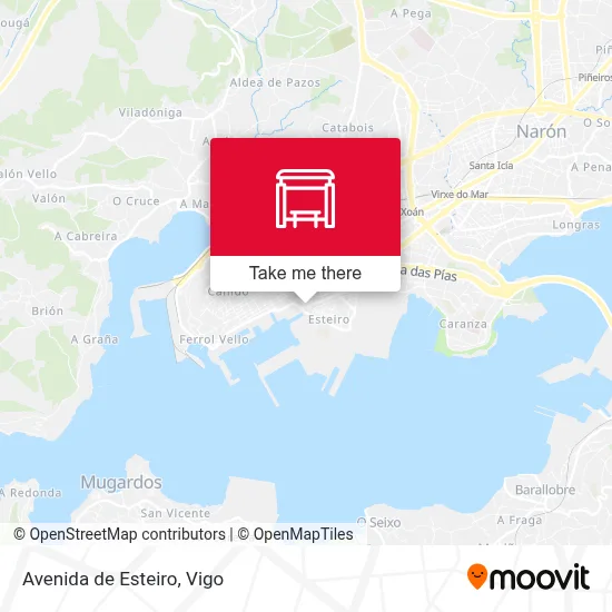 Avenida de Esteiro map