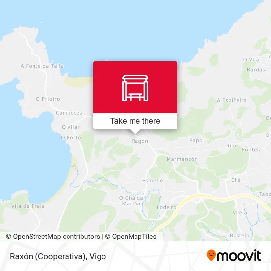 Raxón (Cooperativa) map