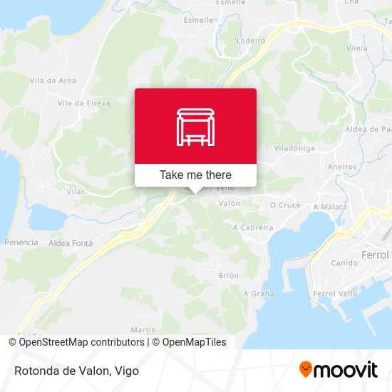 Rotonda de Valon map