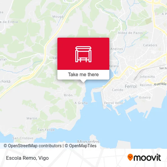 Escola Remo map