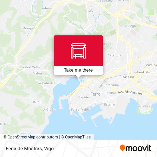 Feria de Mostras map