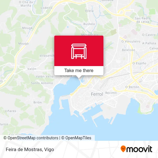 Feira de Mostras map