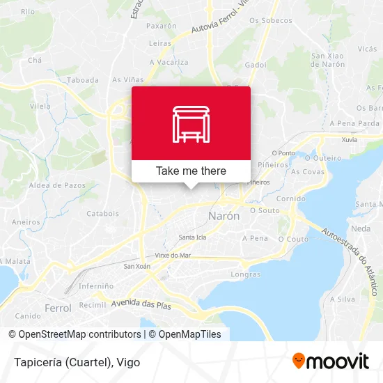 Tapicería (Cuartel) map