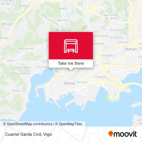 Cuartel Garda Civil map