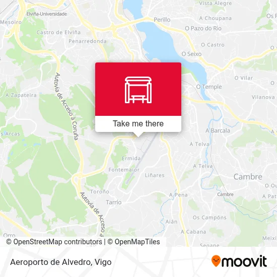 Aeroporto de Alvedro map