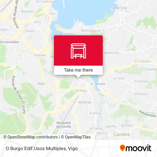 O Burgo Edif.Usos Multiples map