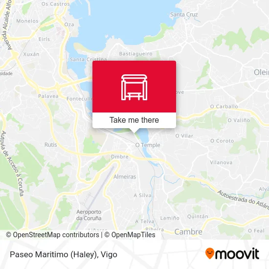 Paseo Maritimo (Haley) map