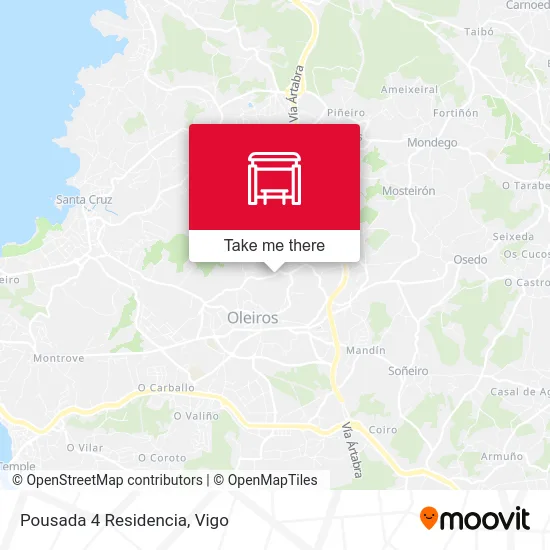 Pousada 4 Residencia map