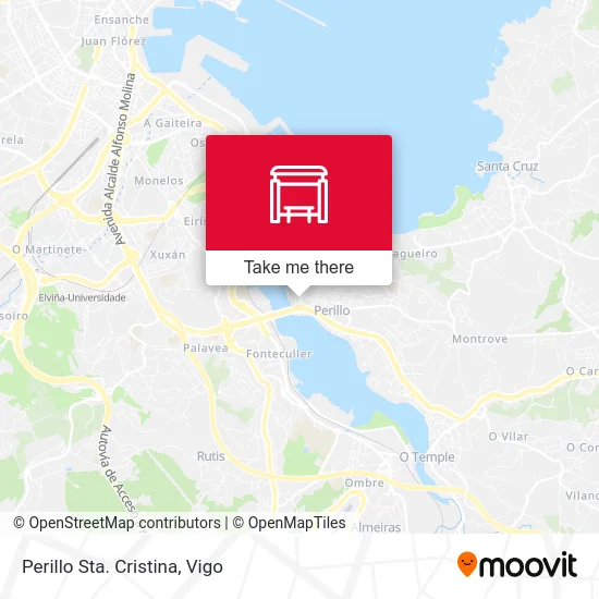 Perillo Sta. Cristina map