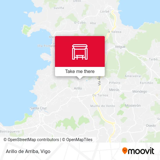 Arillo de Arriba map