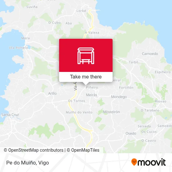 Pe do Muiño map