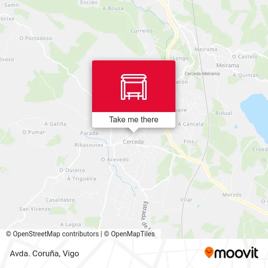 Avda. Coruña map