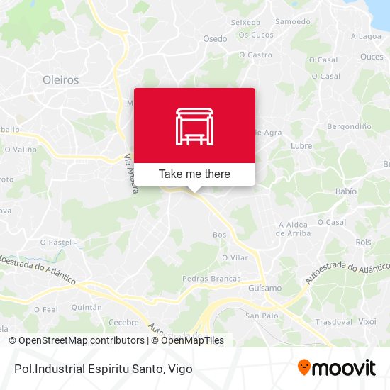Pol.Industrial Espiritu Santo map
