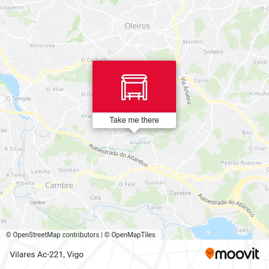 Vilares Ac-221 map
